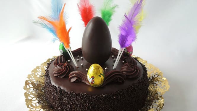 Easter week in Barcelona typical Mona de Pascua
